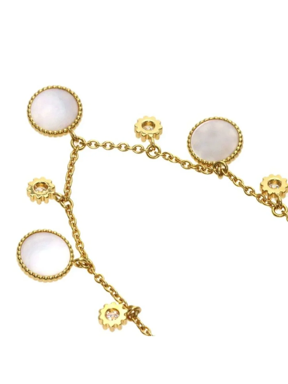 Dior Rose des Vents Diamond Bracelet 18K Yellow Gold